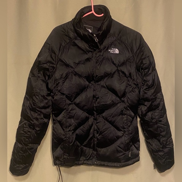 The North Face Jackets & Blazers - The North Face Black Puffer Jacket Quilted Goose Down 550 Coat Ski Zip Up WMNS L
